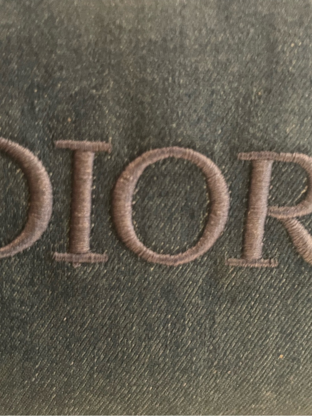 Dior Beauty Cosmetic Pouch in Blue Denim - Picture 4 of 8